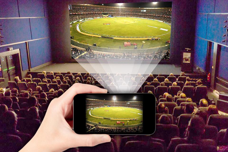 Captura de tela do Hd Video Projector Digitech Tool Apps - Modo Torneio